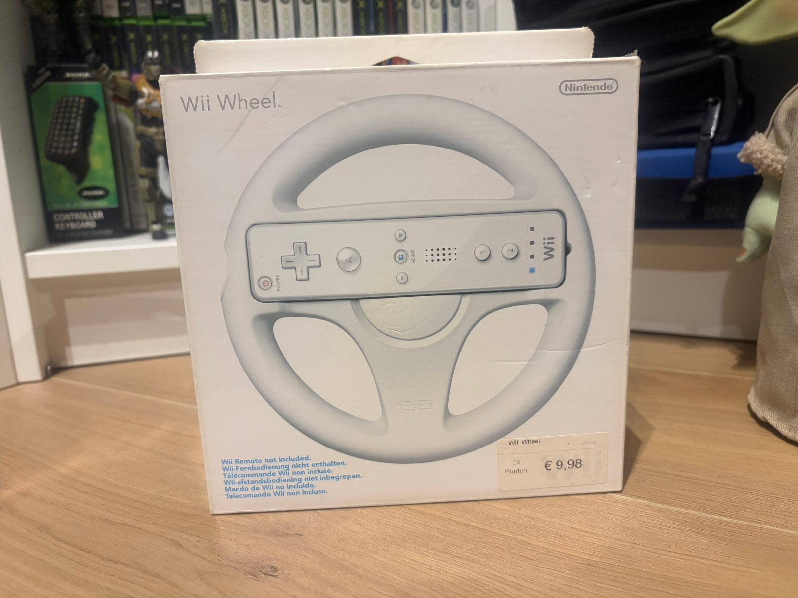Wii wheel cib, Enlèvement, Comme neuf