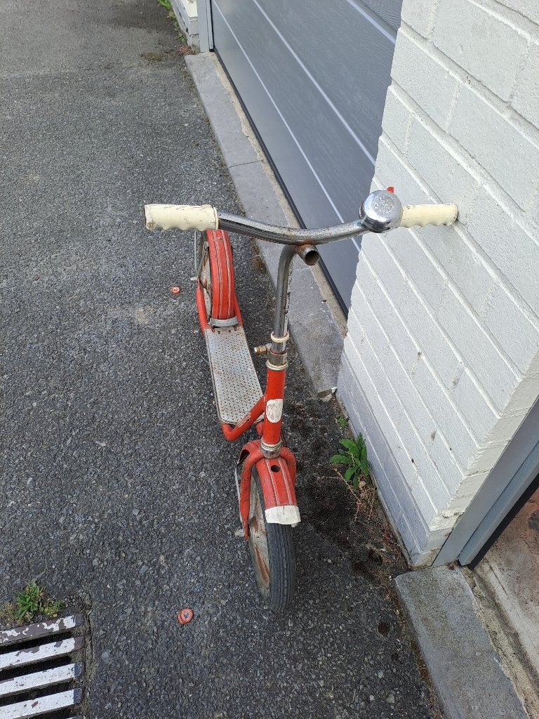 Retro step, Fietsen en Brommers, Ophalen, Gebruikt, Gewone step
