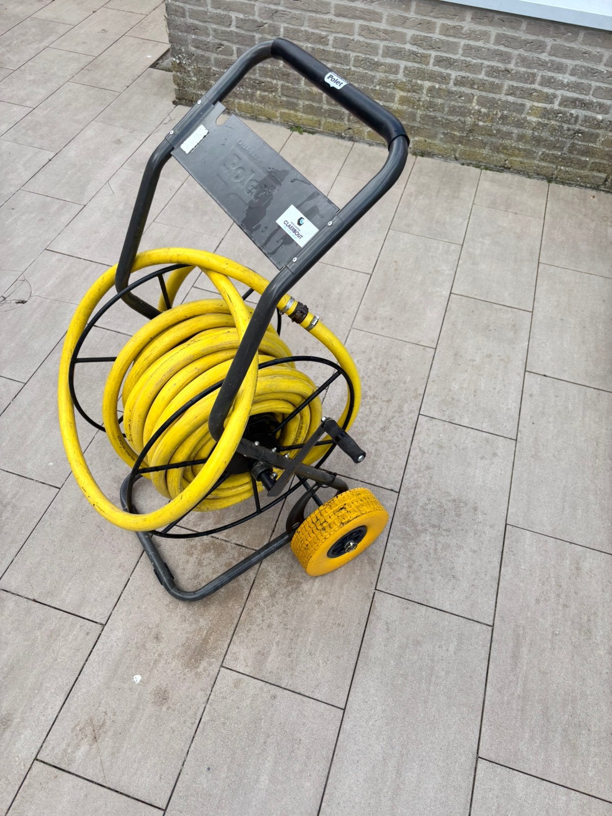 Profesionele waterhaspen, Ophalen, Zo goed als nieuw