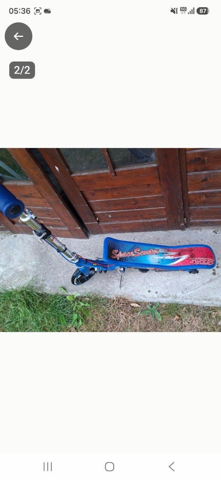 space scooter, Fietsen en Brommers, Ophalen, Gebruikt