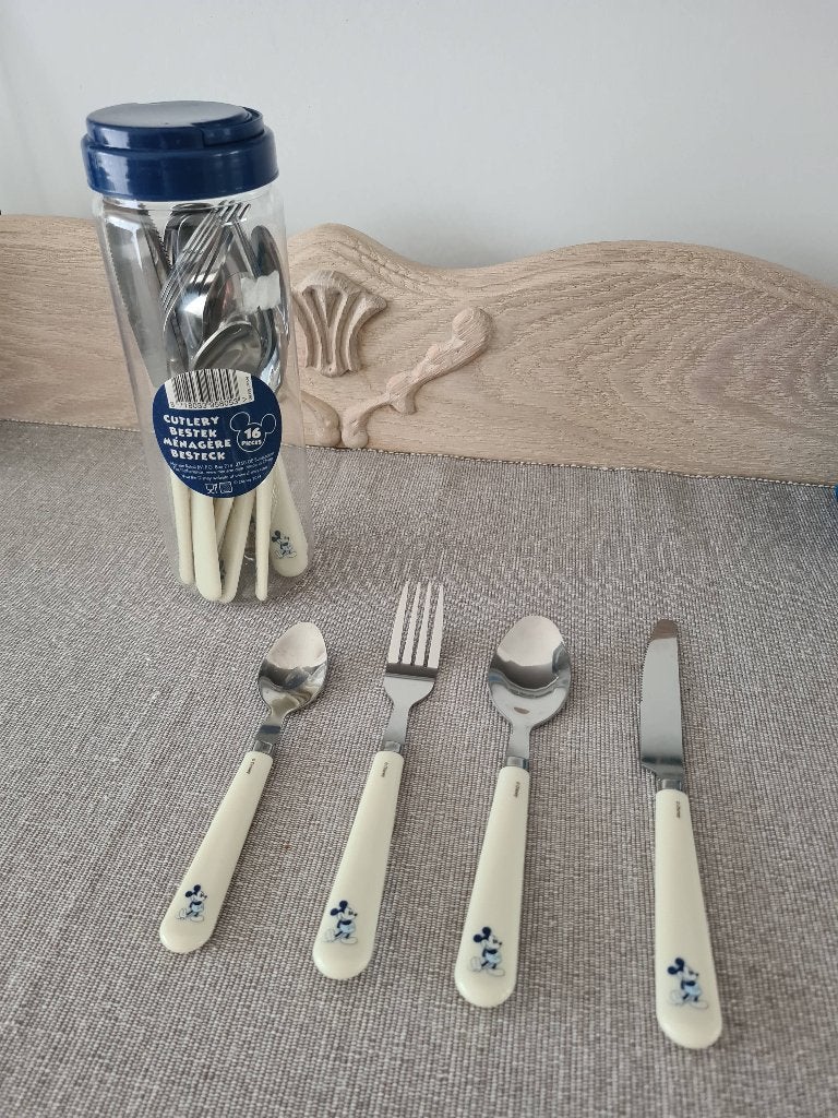 Mickey Mouse  bestek, Ophalen of Verzenden, Nieuw, Vintage, Overige typen