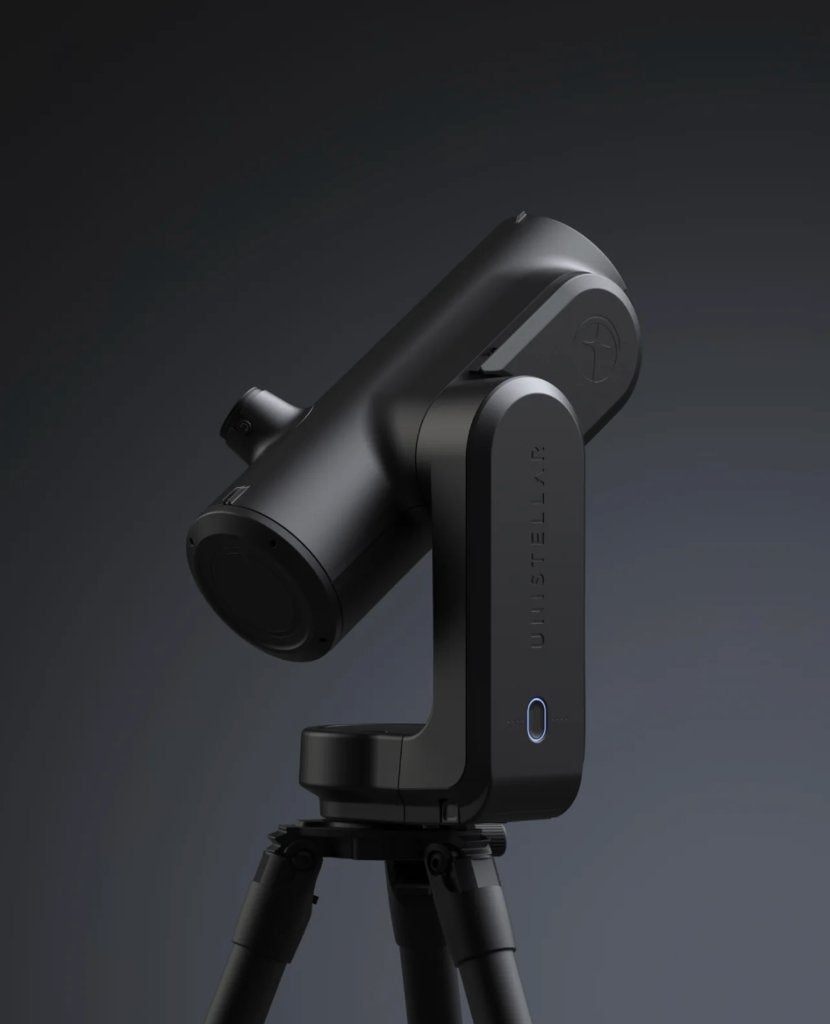 Smart Telescoop Unistellar ODYSSEY PRO, Ophalen, 80 tot 200 mm, Met statief, Spiegeltelescoop (reflector)