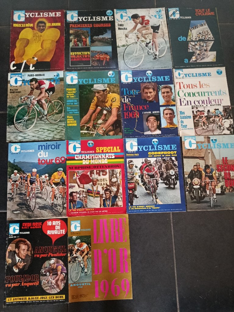 Collection Miroir du Cyclisme 1962, Envoi