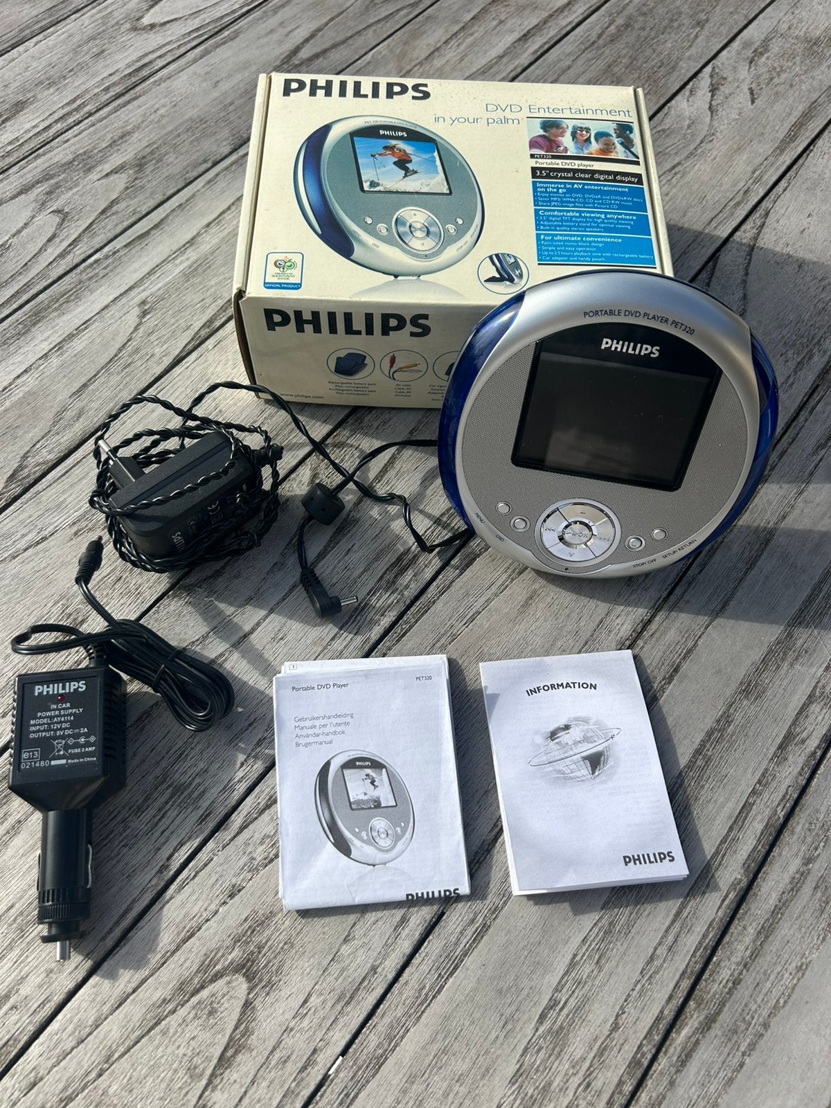 Draagbare DVD speler Philips, Dvd-speler, Philips, Verzenden, Draagbaar