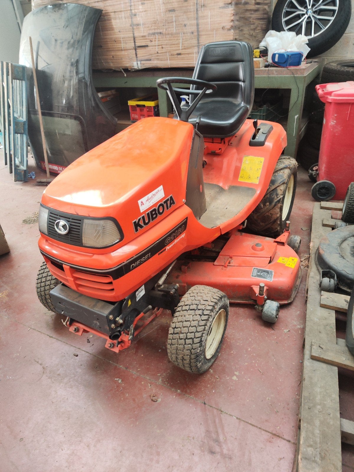 tracteur Kubota g2160, Tuin en Terras, Ophalen