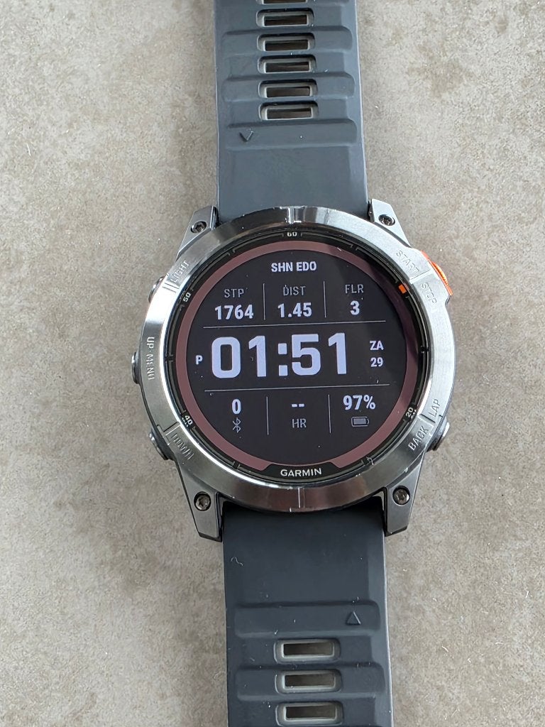 Garmin fenix X (51 mm  )Pro solar., Étanche, Comme neuf, Enlèvement, Noir