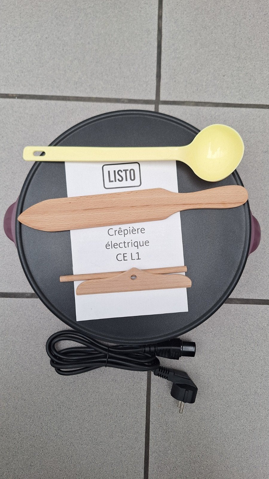 Listo pannenkoekenbakker, Electroménager, Enlèvement, Neuf
