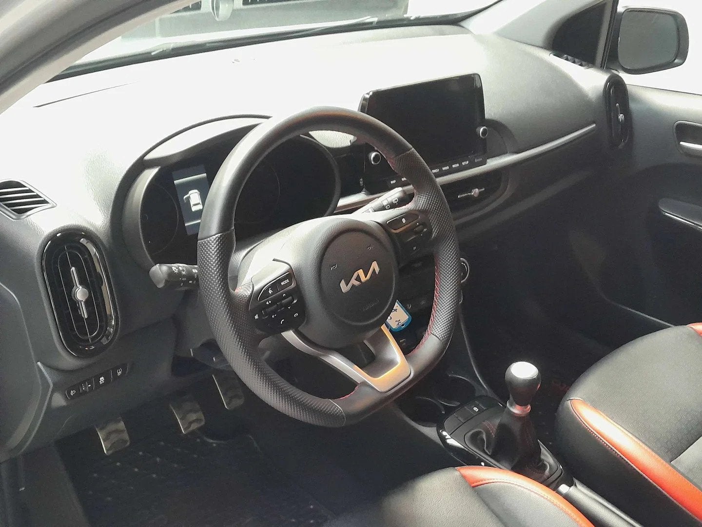 Kia Picanto Picanto 1.0i GT Line ISG, Autos, Cuir, Argent ou Gris, Achat, 998 cm³