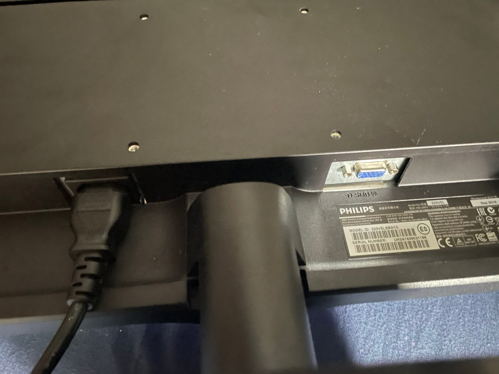 Monitor phillips, Computers en Software, Netwerk switches, Ophalen, Gebruikt