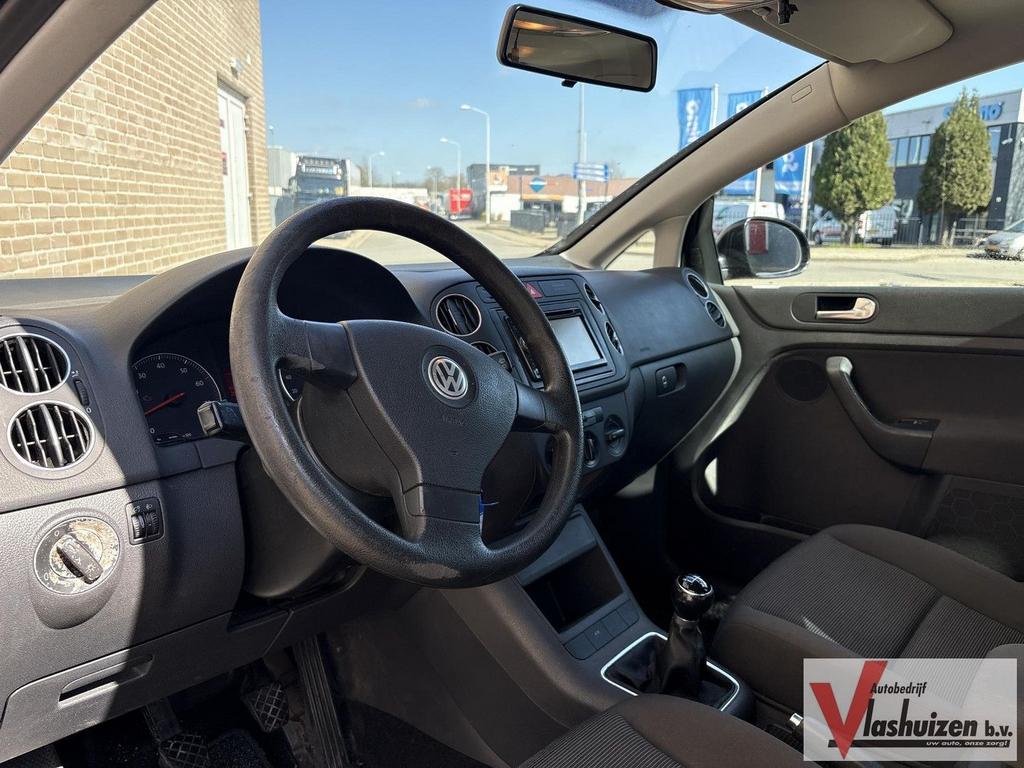 Volkswagen Golf Plus 1.4 FSI Bus.line | Airco | Navi | PDC |, Auto's, Monovolume, Zwart, Zwart, Bedrijf