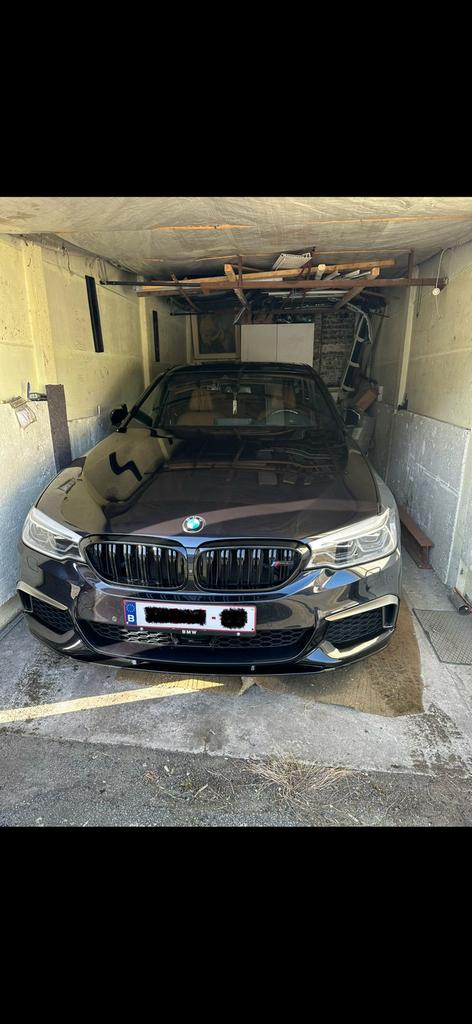 bmw G30 550D, Auto's, BMW, Automaat, 4 deurs, Euro 6, Zwart