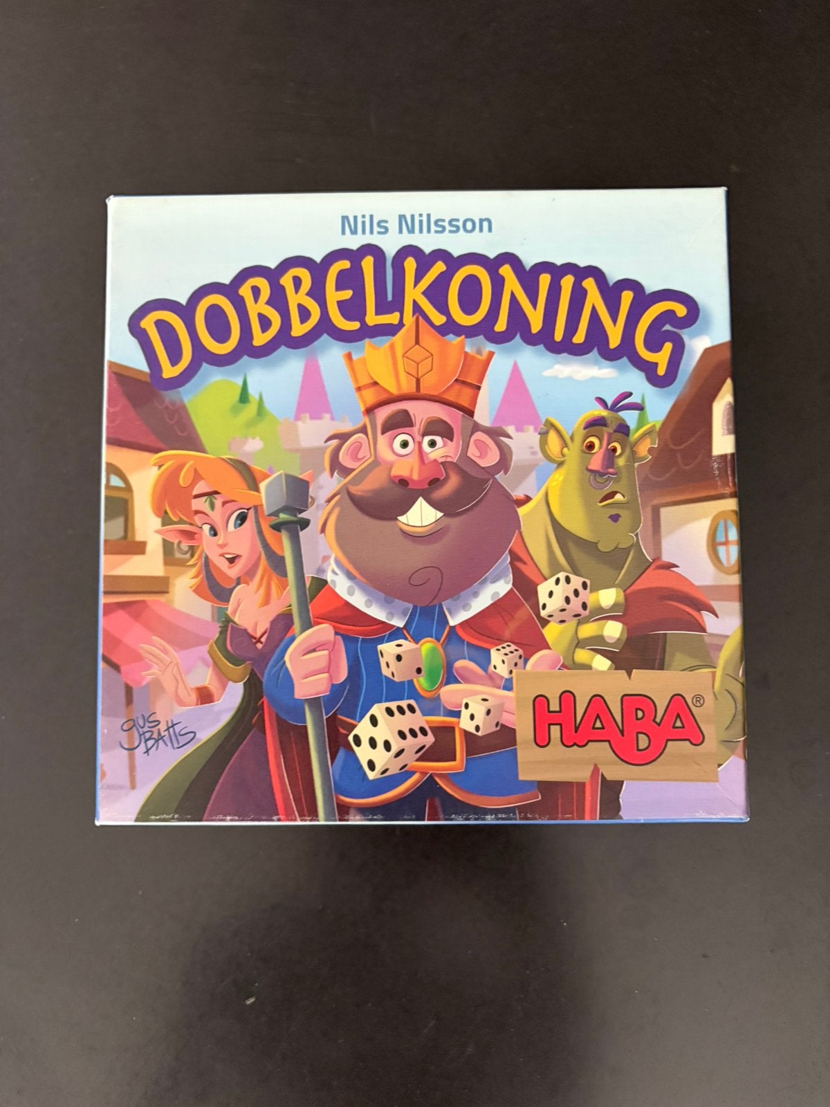 Koning Dobbel Haba in perfecte staat als nieuw, Drie of vier spelers, Ophalen of Verzenden, Zo goed als nieuw