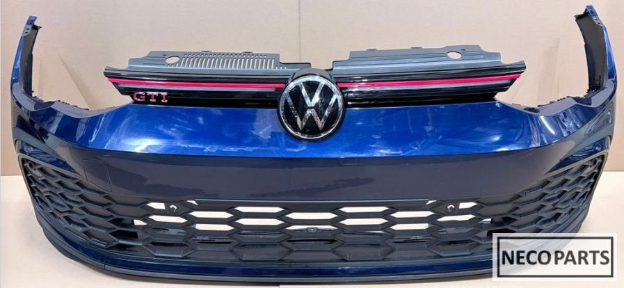 VW GOLF 8 GTI VOORBUMPER ORIGINEEL ALLES LEVERBAAR!!!, Volkswagen, -, Utilisé, -