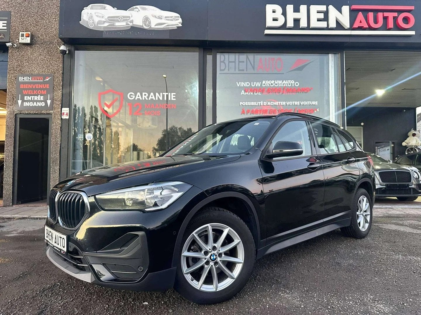 BMW X1 X1 sDrive16/AUTOMATIQUE/CUIR/NAVI (bj 2020), Auto's, Gebruikt, 4 cilinders, 116 pk, Leder