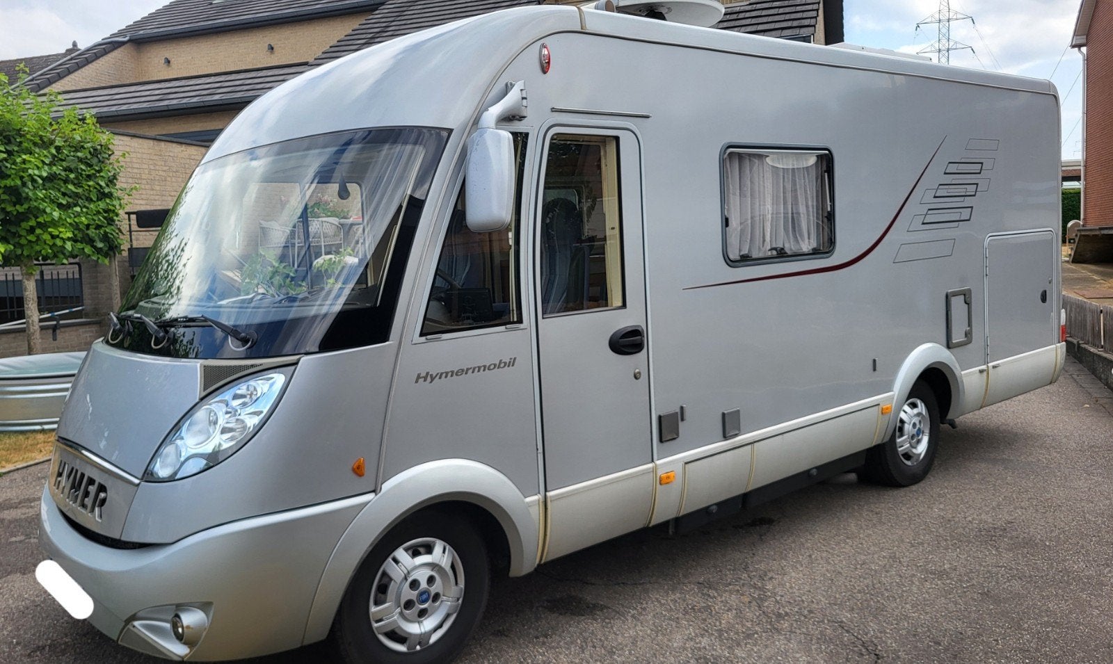 Mobilhome Hymer B614SL, Caravanes & Camping, Jusqu'à 4, Toilette à cassette, Fiat, Boîte manuelle