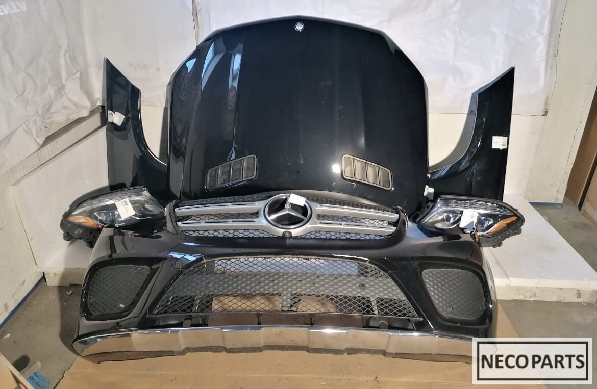 MERCEDES X166 GLS AMG 350CDI 197 COMPLEET VOORKOP BUMPER O.A, Arrière, Haillon arrière, Utilisé, -