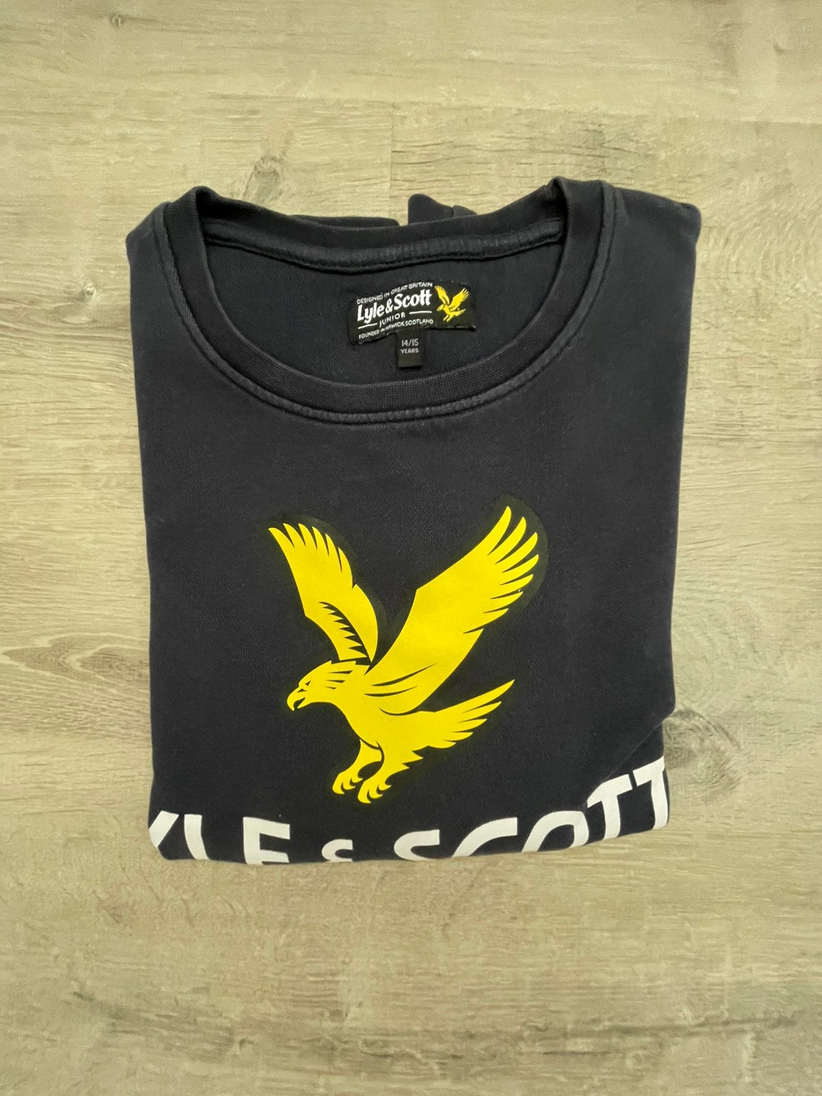 Lyle & Scott sweater – zwart – maat 14/15 jaar, Ophalen of Verzenden, Nieuw, Maat 46 (S) of kleiner, Zwart