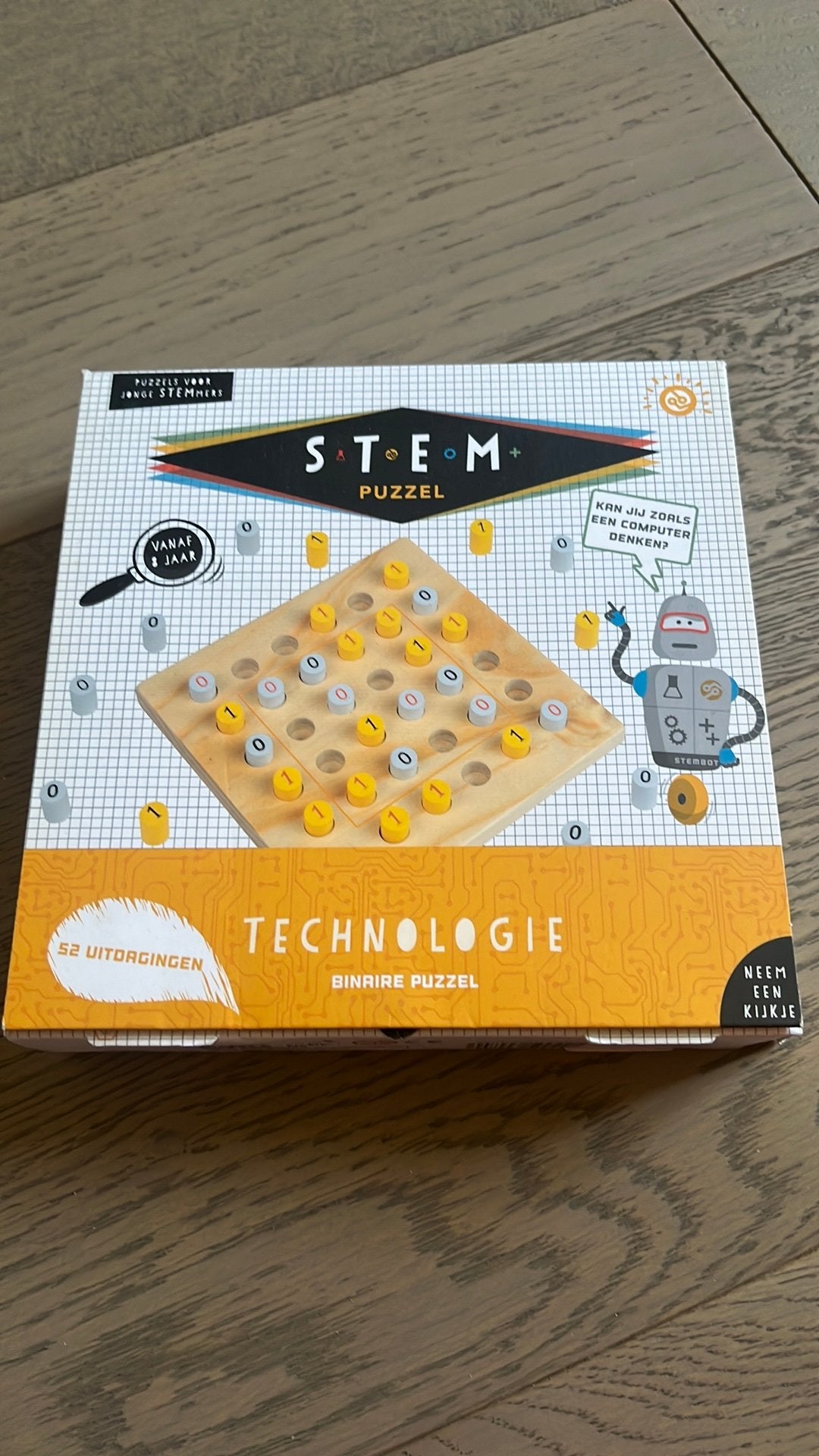 Binaire puzzel stem, Ophalen, Zo goed als nieuw