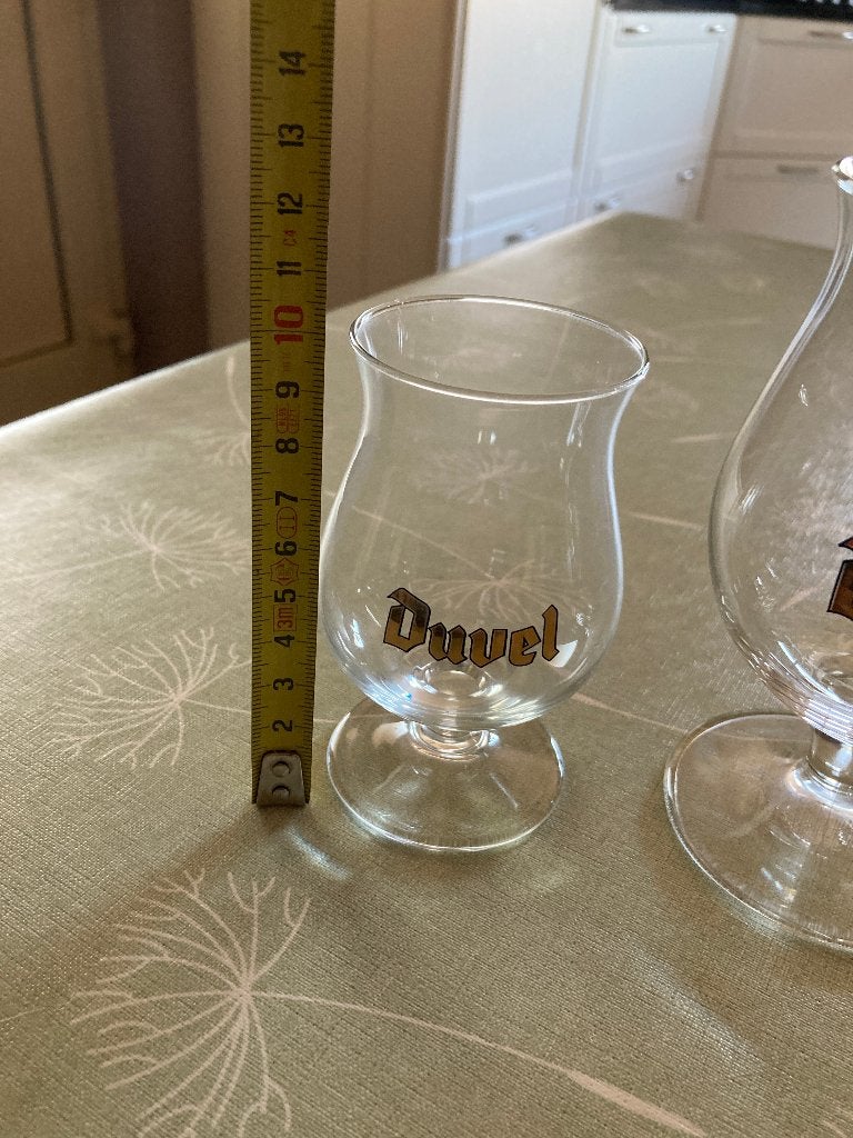 Duvel glaasjes, Enlèvement ou Envoi, Comme neuf, Verre ou Verres, Duvel