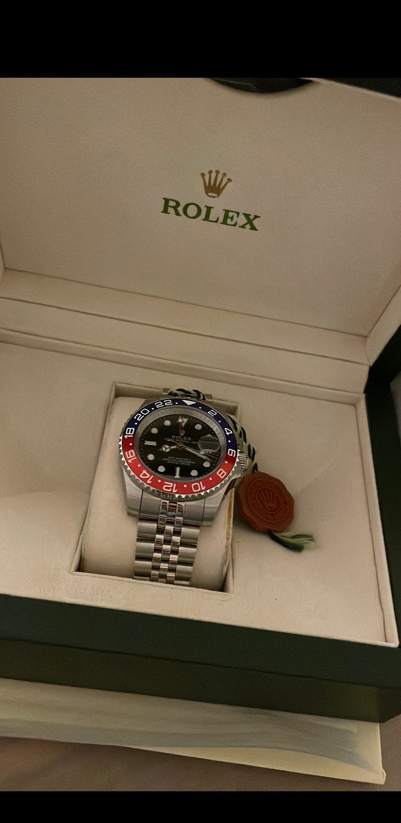 Gmt master 2 pepsi, Enlèvement ou Envoi, Comme neuf