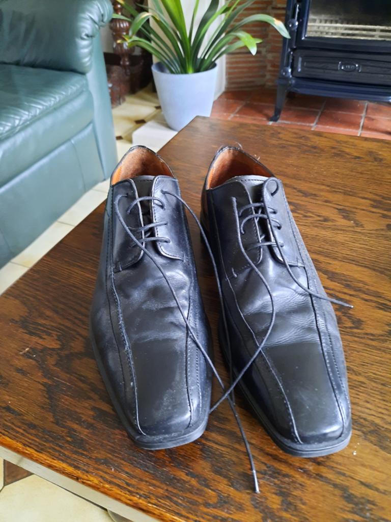 Heren schoenen maat 43, Ophalen