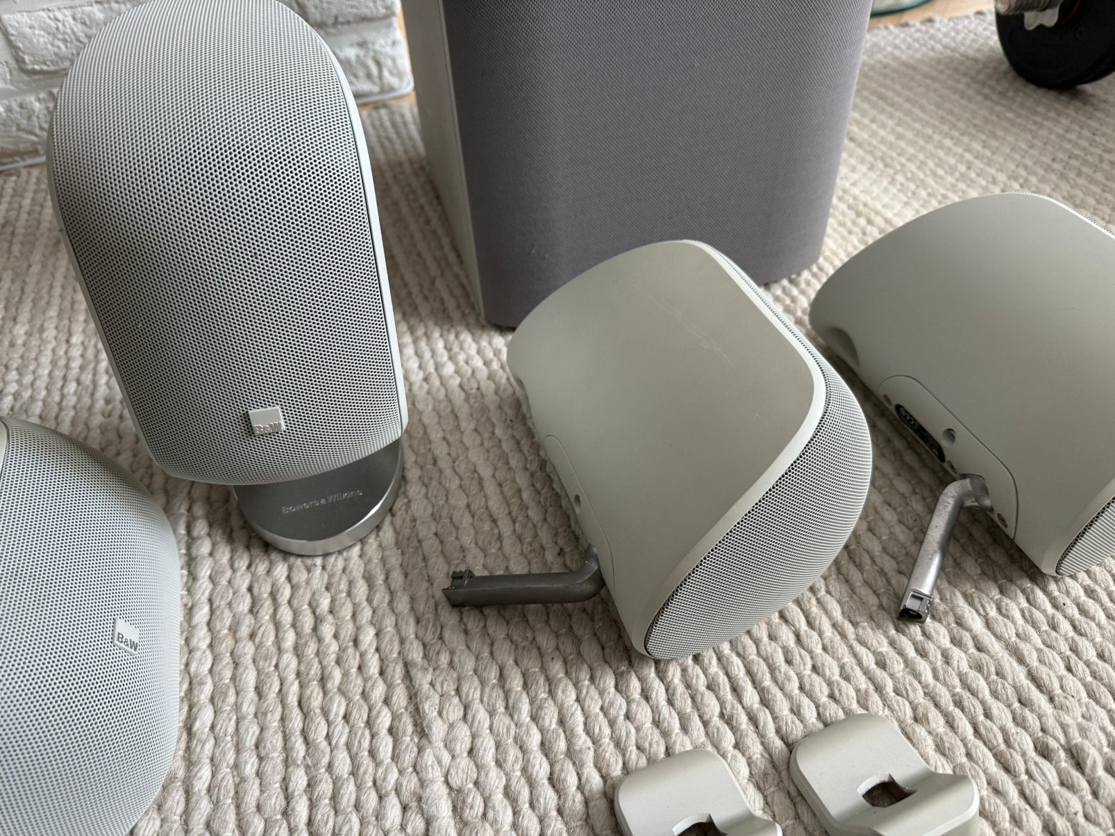 Volledige set Bowers & Wilkins met Marantz, Enlèvement, Comme neuf