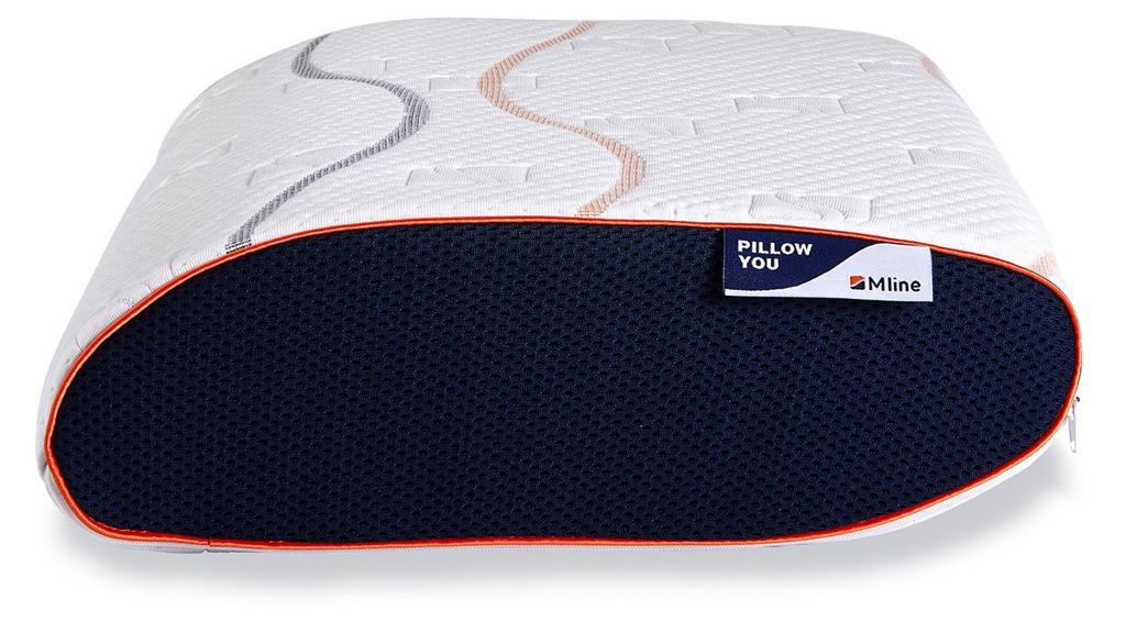 M line Wave Pillow neksteunkussen – amper gebruikt, Huis en Inrichting, Slaapkamer | Beddengoed, Nieuw, Kussen, Ophalen of Verzenden