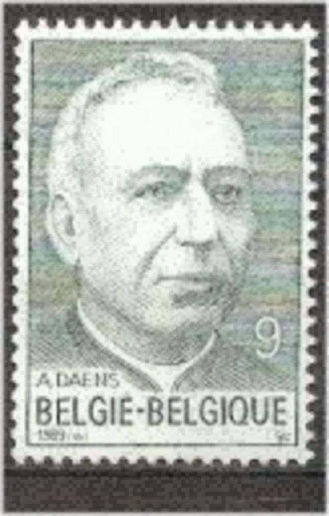 Belgique 1989 - Yvert 2347/OBP 2348 - Prêtre Adolf Daen (PF), Envoi, Non oblitéré, Neuf
