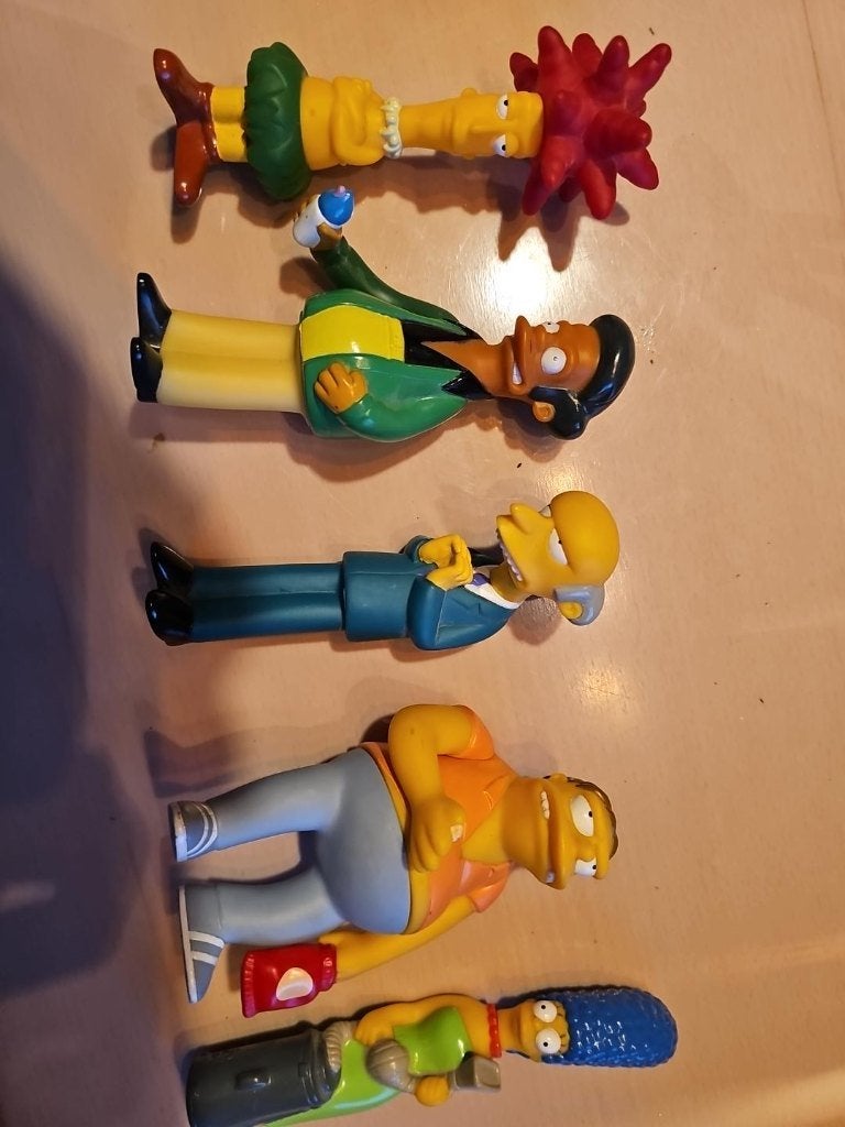 5 figurines Simpson Quick Magic Box 2000's. Matt Groening, Enlèvement, Comme neuf, Autres types