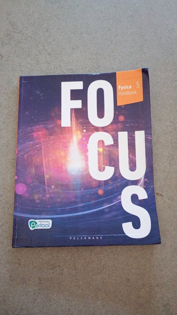Focus fysica 5, Boeken, Schoolboeken, Overige vakken, ASO, Pelckmans, Ophalen