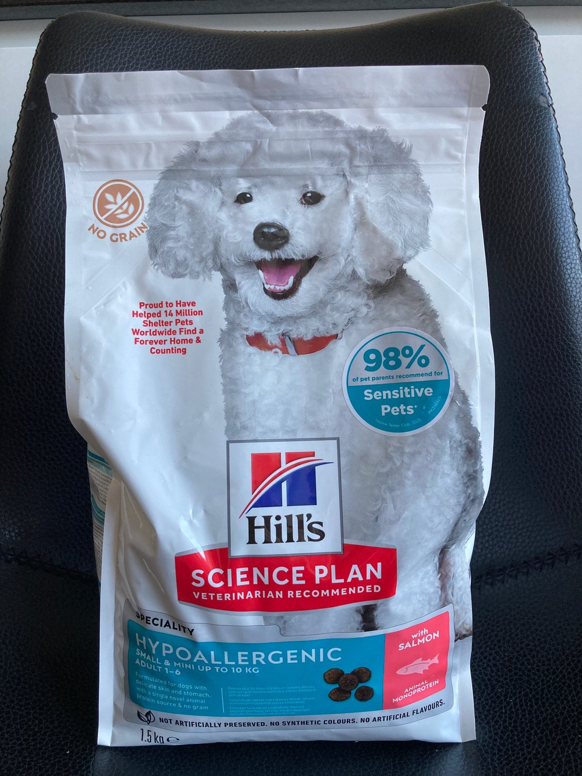 Hill’s - Science Plus hypoallergenic - zalm - 1,5kg, Animaux & Accessoires, Enlèvement, Chien