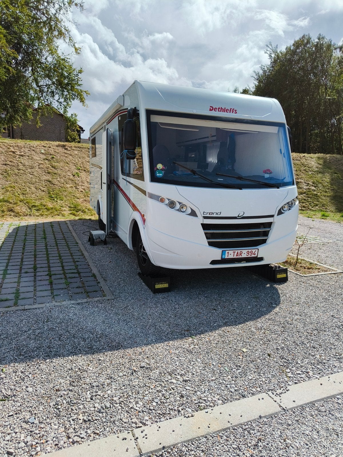 Te Koop Dethleffs Trend I7075 EB, Caravanes & Camping, Camping-cars, Jusqu'à 4, Toilette à cassette, Fiat, Boîte manuelle