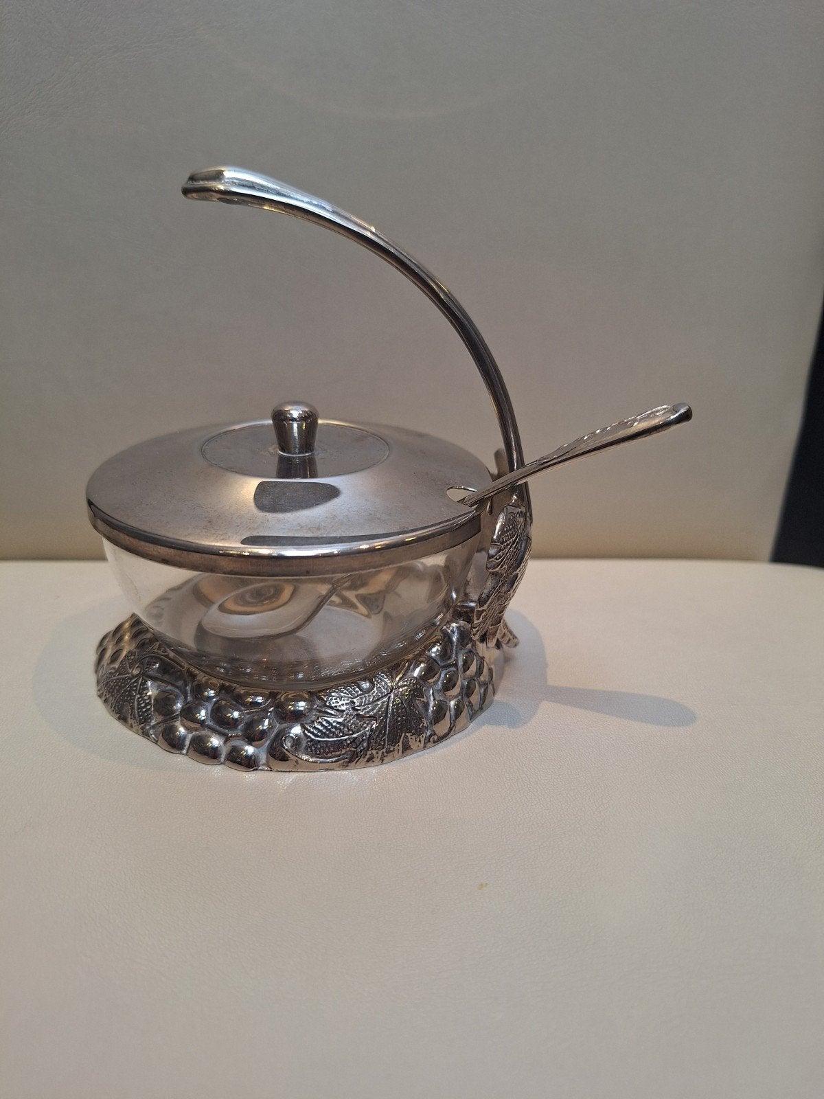 Suikerpot verzilverd, Antiek en Kunst, Antiek | Zilver en Goud, Ophalen of Verzenden