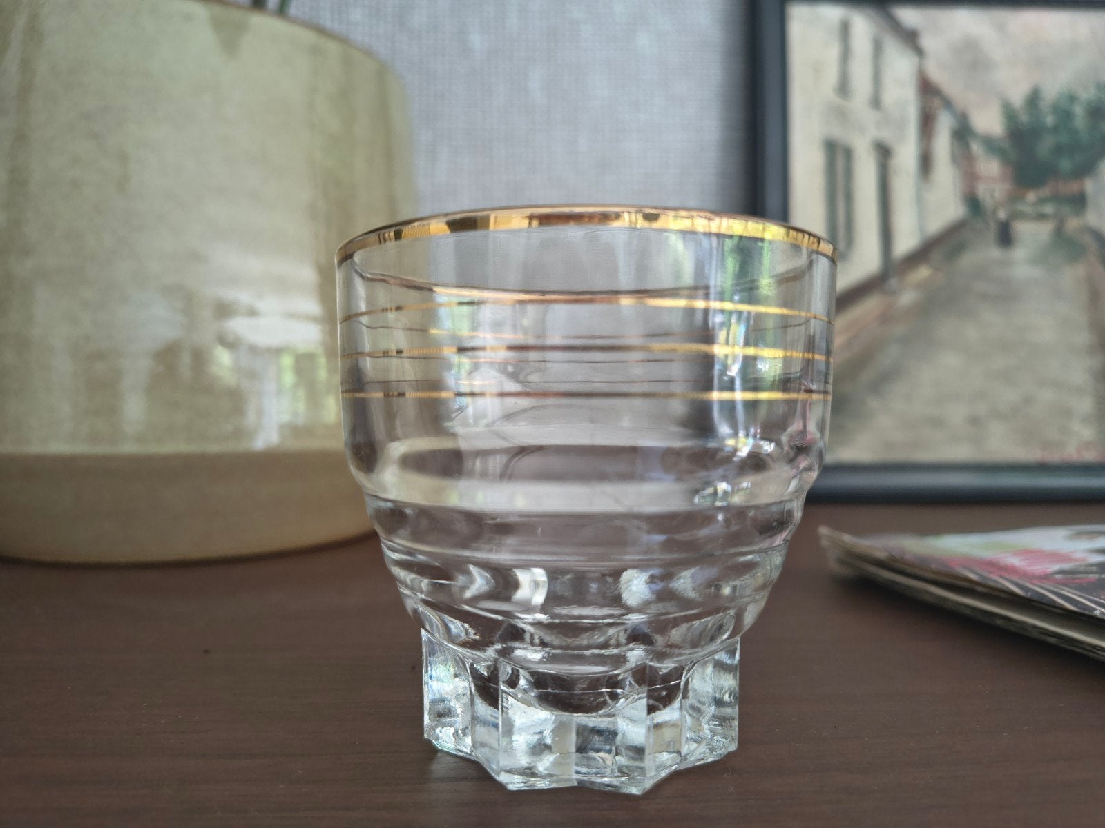 set van 44 oude glazen van inboedel oma, Ophalen of Verzenden