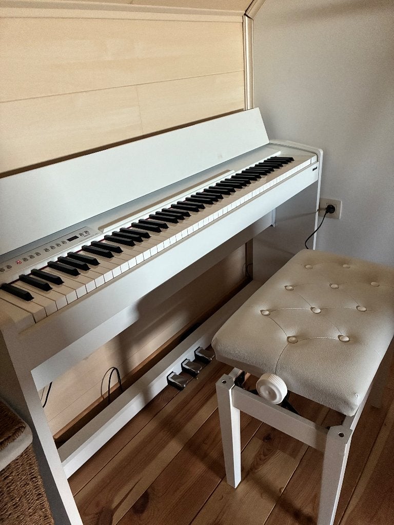 Digitale piano Roland F-110 wit, Comme neuf, Digital, Enlèvement, Piano