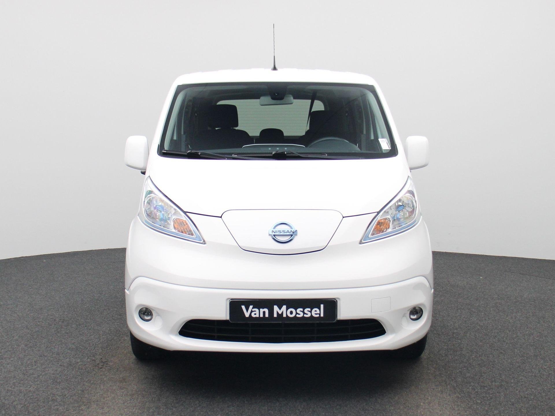 Nissan e-NV200 Business 40 kWh, Auto's, Stof, Gebruikt, Automatische klimaatregeling, Wit