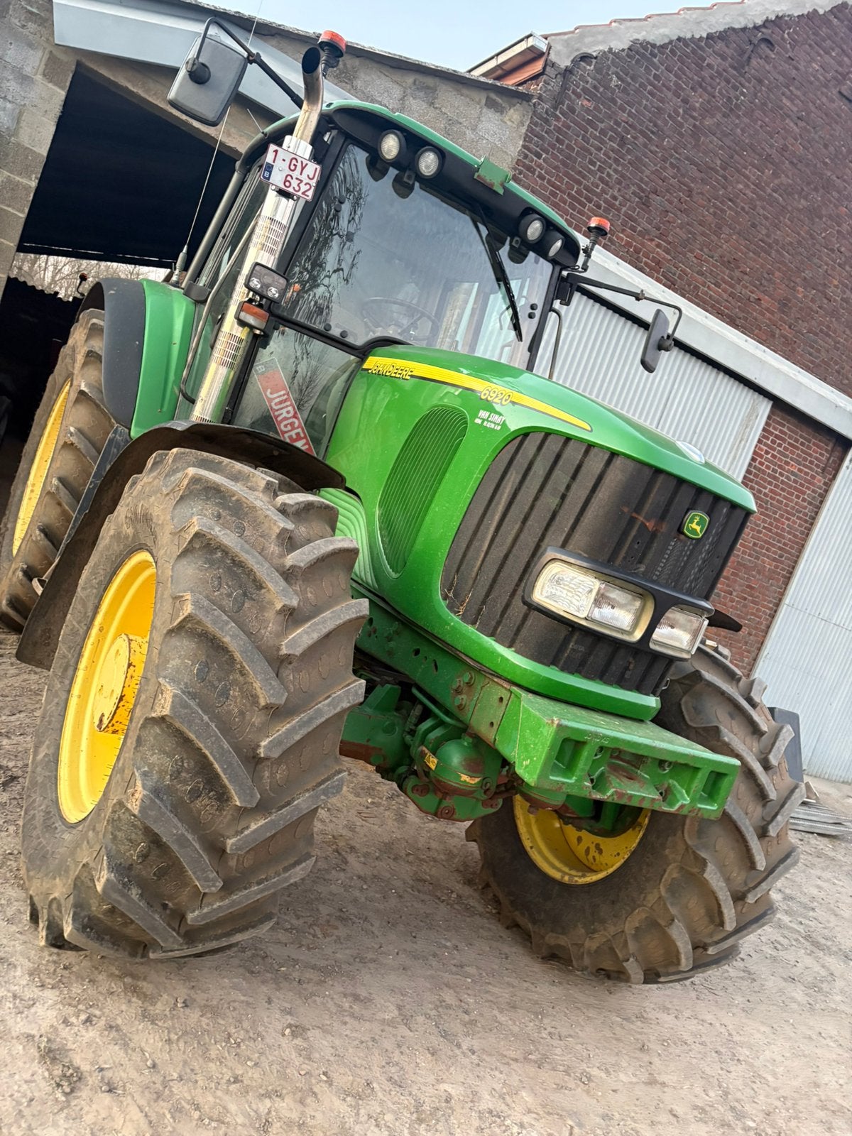 John deere 6920, Ophalen, John Deere