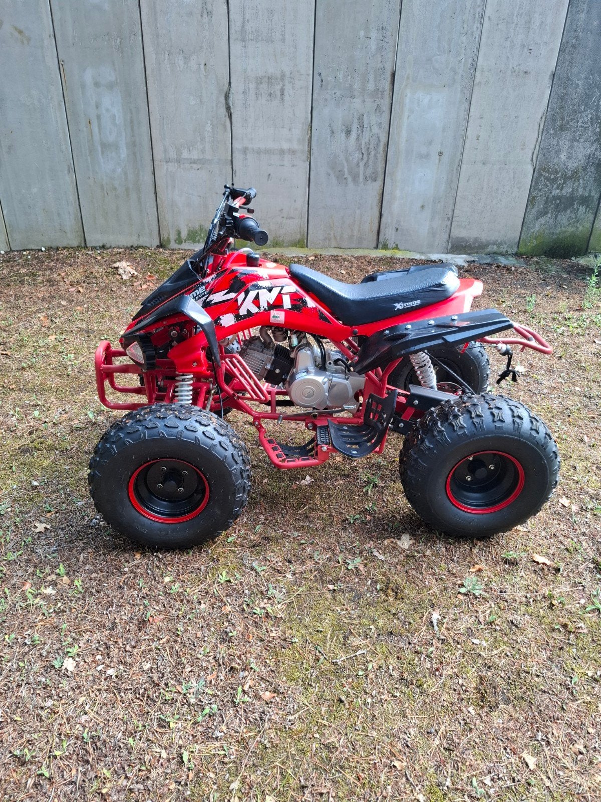 kinderquad 125cc extreme, Ophalen