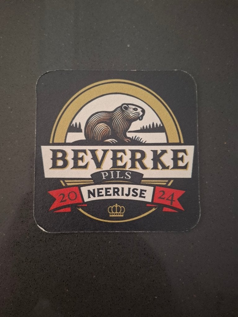Bierviltje Beverke Pils, Verzamelen, Biermerken, Ophalen of Verzenden, Nieuw, Viltje(s), Overige merken