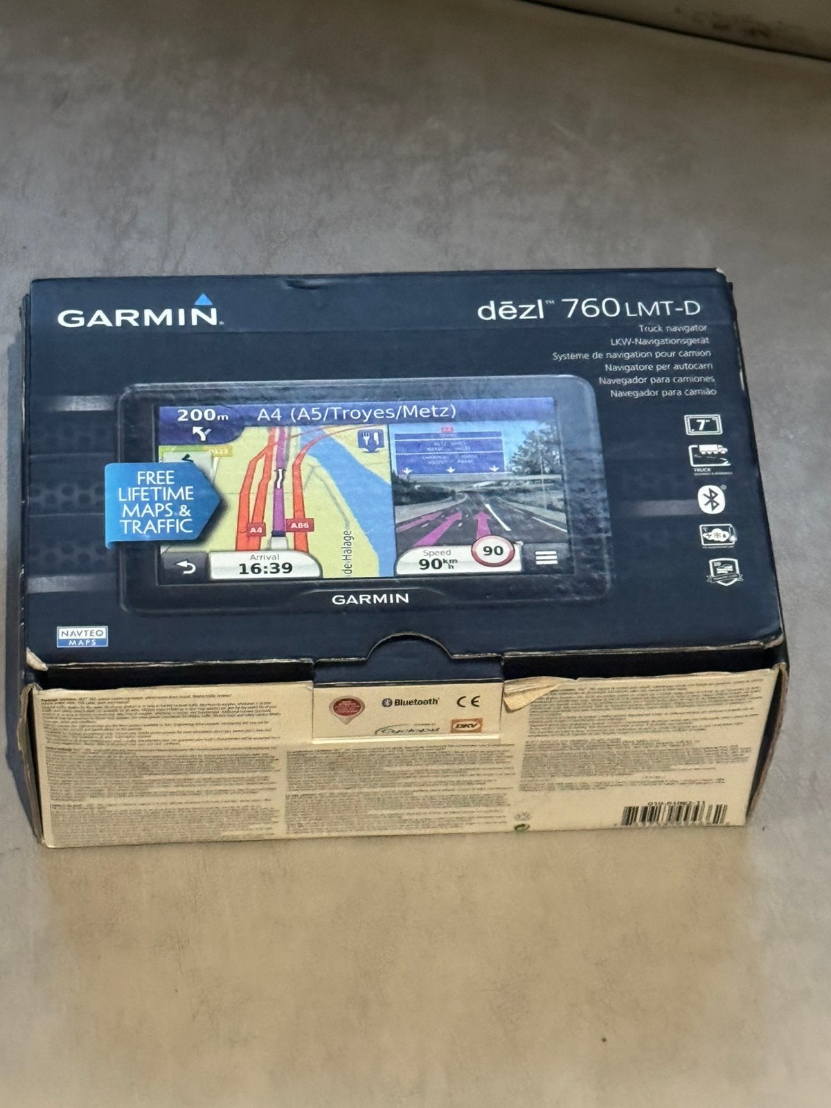 GPS camion camping-car Garmin dēzl 760LMT-D, Caravanes & Camping, Enlèvement ou Envoi, Comme neuf