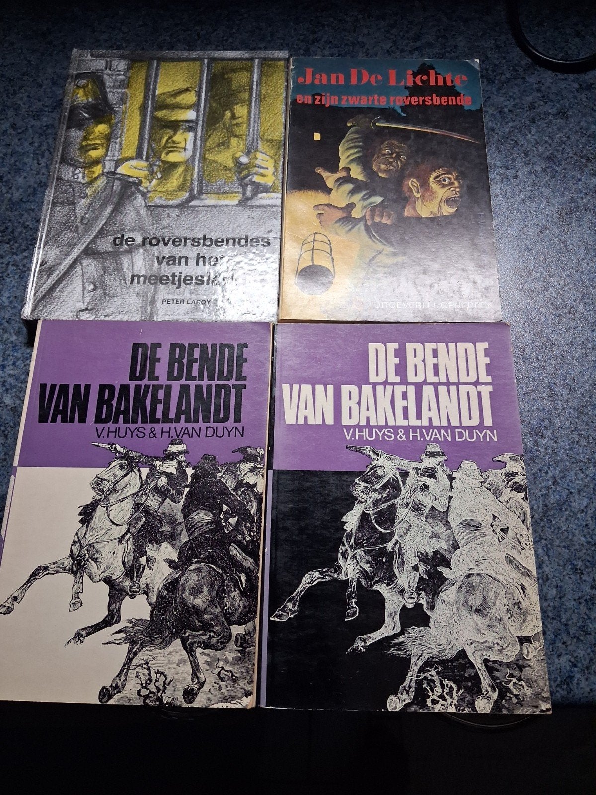 4 boeken Roversbenden, Boeken, Ophalen of Verzenden, Gelezen