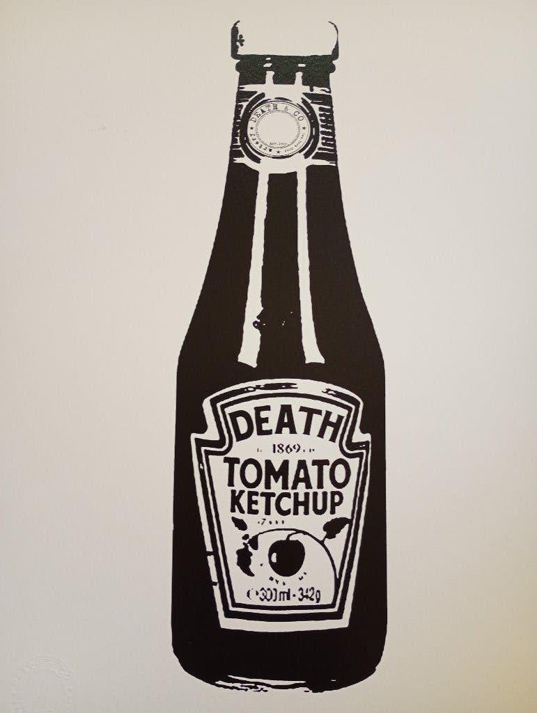 Ketchup - Pop Art, Édition limitée, Enlèvement ou Envoi, Autres sujets, Sérigraphie