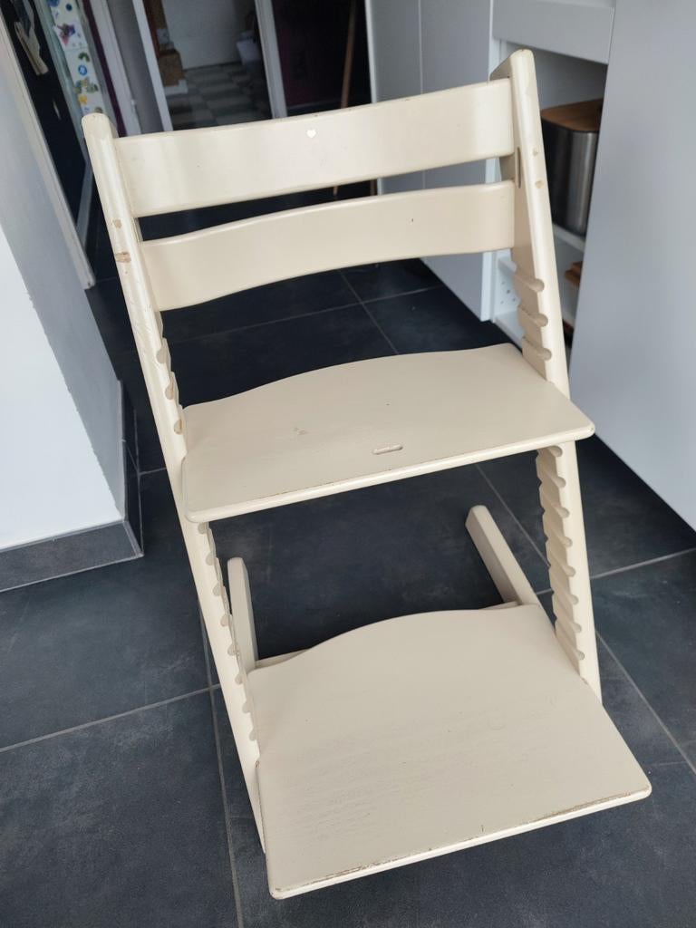 Stokke Tripp Trap kinderstoel, Kinderen en Baby's, Ophalen, Gebruikt, Meegroeistoel