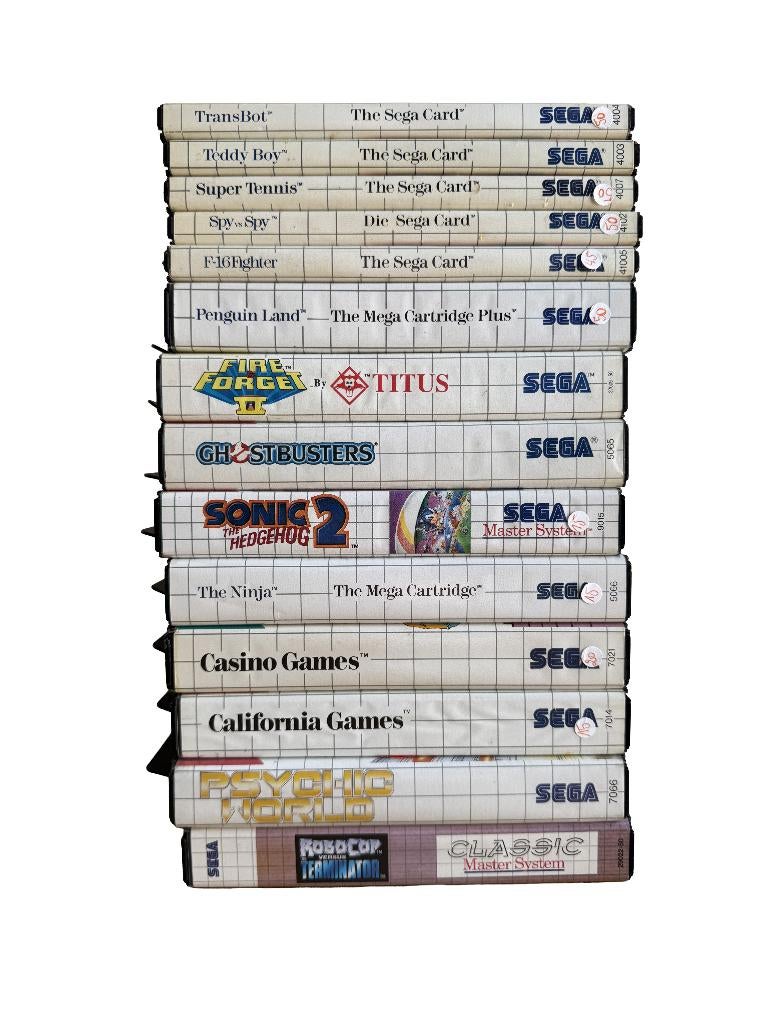 Sega Master System-spellen, Games en Spelcomputers, Sega, Ophalen of Verzenden, Zo goed als nieuw, Master System