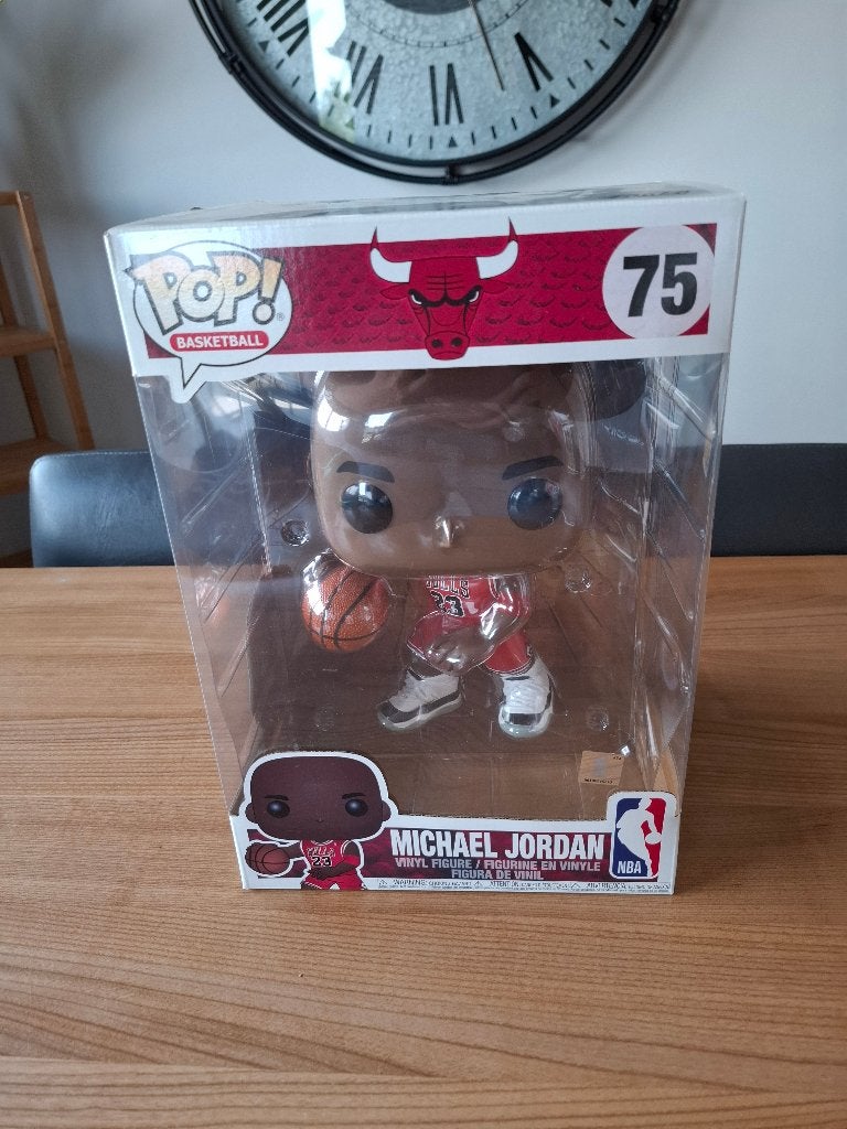 Funko pop groot 75 Michael Jordan, Ophalen of Verzenden, Nieuw