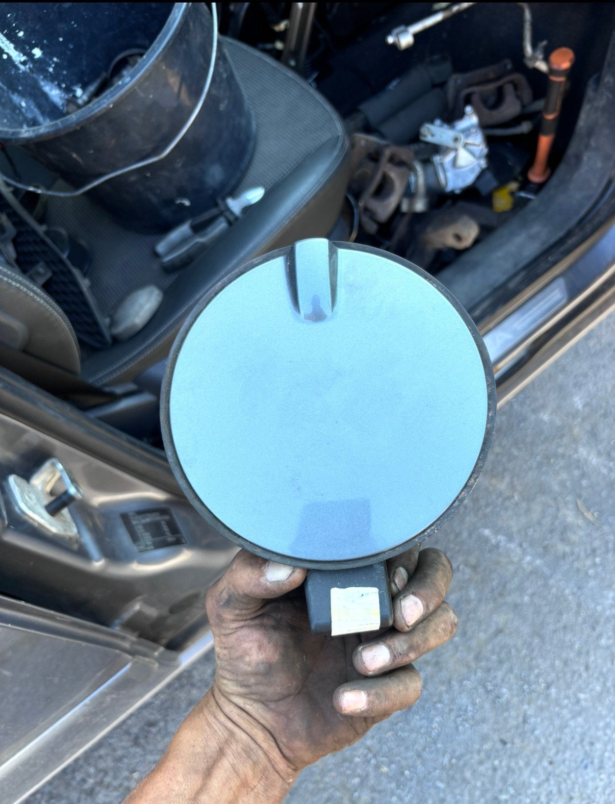 Opel Zafira B – Trappe à carburant, Enlèvement ou Envoi, Utilisé, Avant, Opel