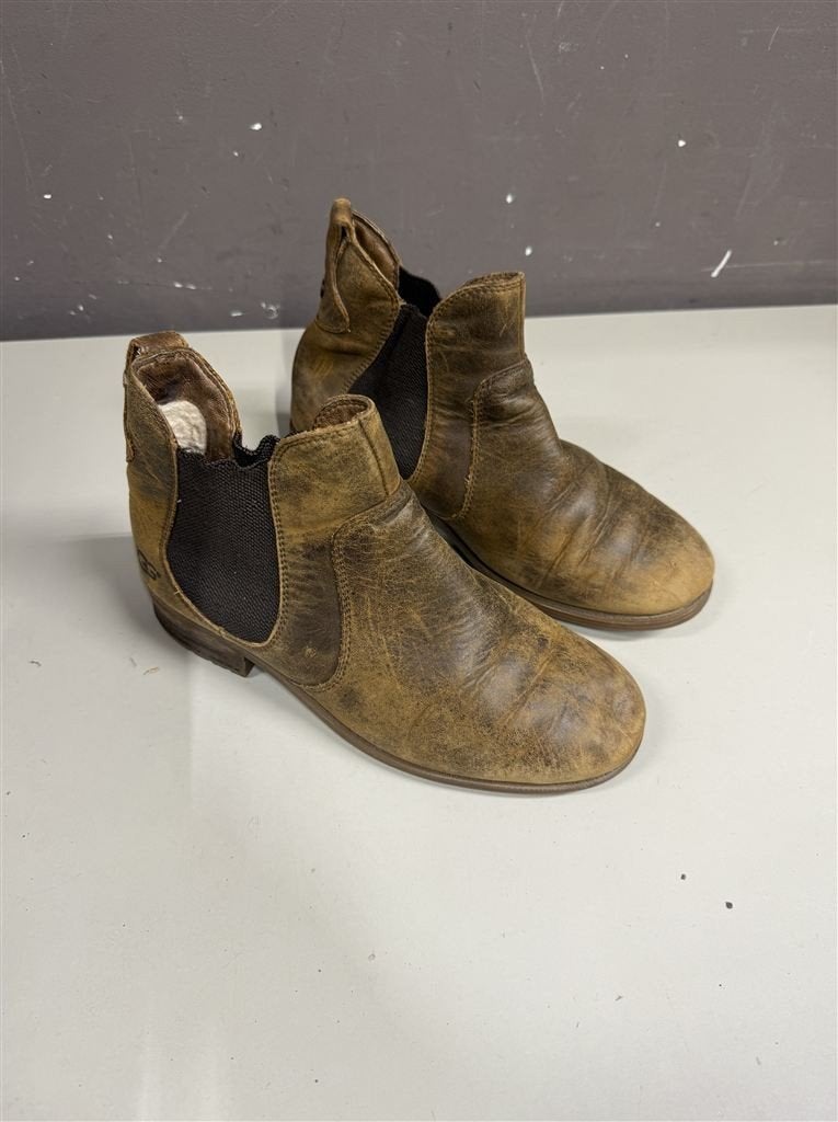 Ugg Australia - Bruine leren schapenvacht - Bonham chipmunk, Enlèvement ou Envoi, Comme neuf