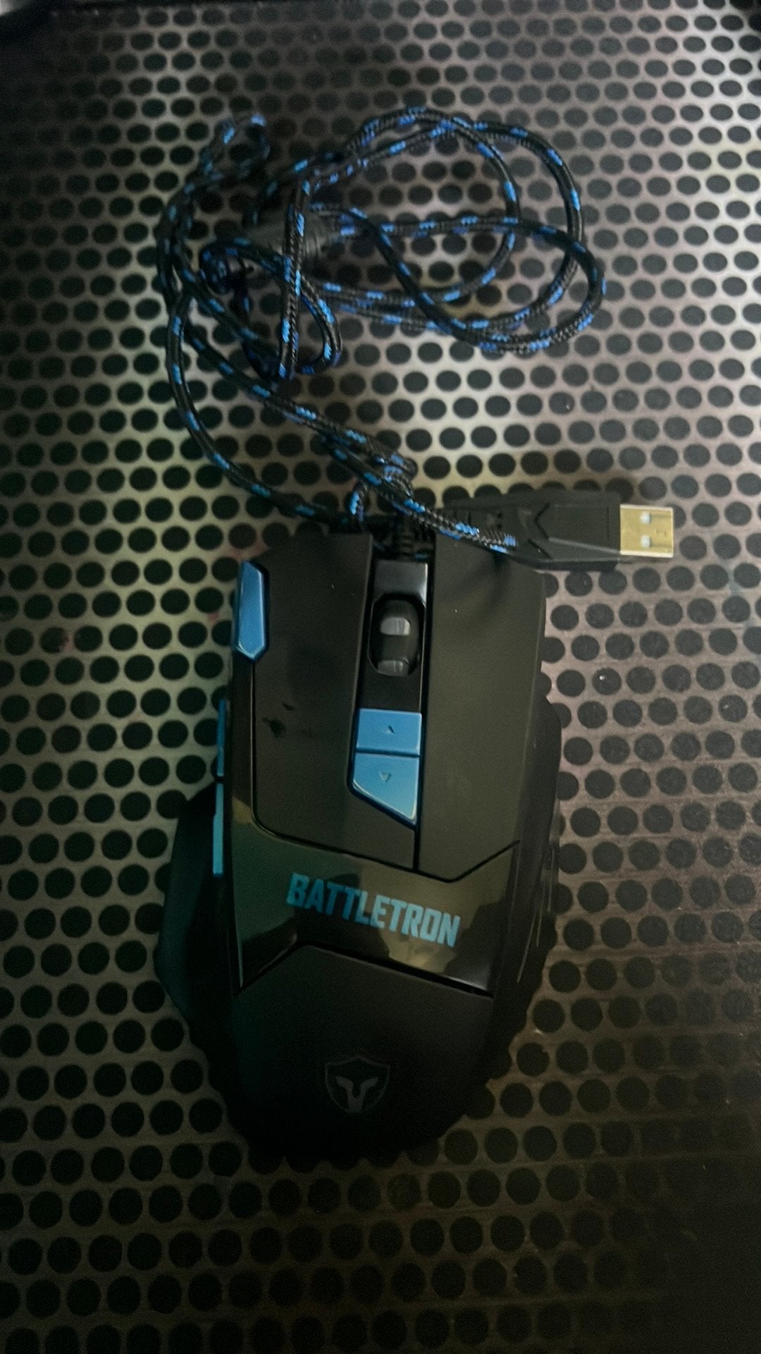 Battletron muis, Computers en Software, Muizen, Ophalen, Zo goed als nieuw, Muis