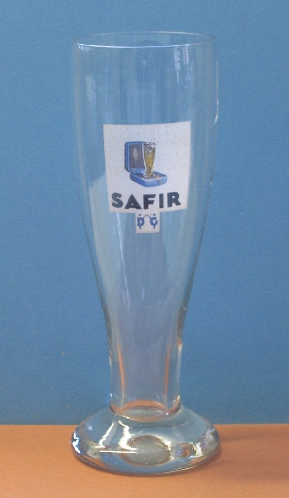 BIERGLAS SAFIR 524, Verzamelen, Ophalen, Gebruikt, Glas of Glazen, Overige merken