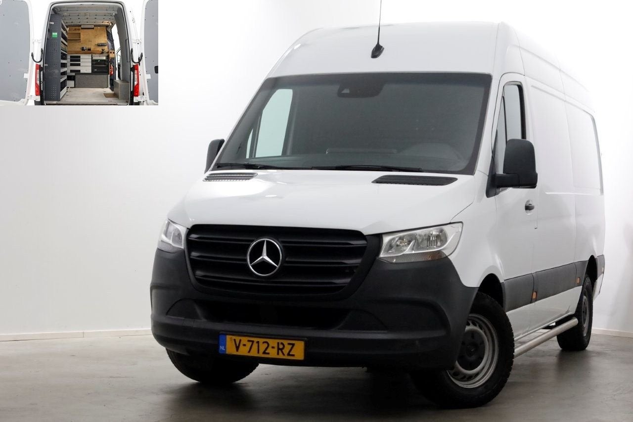 Mercedes-Benz Sprinter 311 CDI 115pk L2H2 RWD Servicewagen A, Parkeercamera, 213 g/km, Wit, Mercedes-Benz